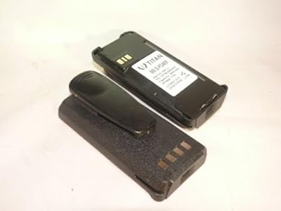 2 PCS Replacement Battery LiION 1800mAh for Motorola CP185 EP350 CP477 PMNN4080 PMNN4081