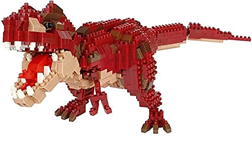 nanoblock - Dinosaur Deluxe Edition Tyrannosaurus Rex, [Dinosaurs], nanoblock Advanced Hobby Series Building Kit