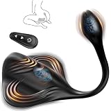 Mens Health, Vibrating Plug Cockrimg for Men Dual Motor 9+9 Vibration for Woman and Man YM07
