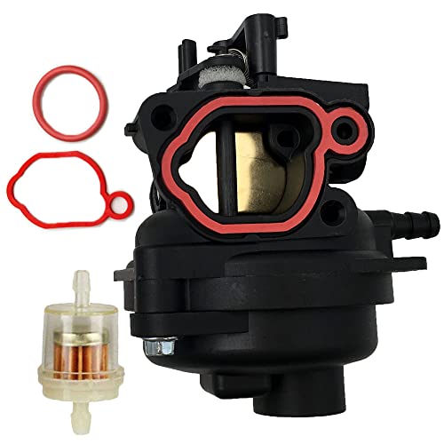 New Carburetor Assembly Compatible with 163cc Toro 22' Recycler w/SmartStow Mower Model# 20339 with Fuel Filter