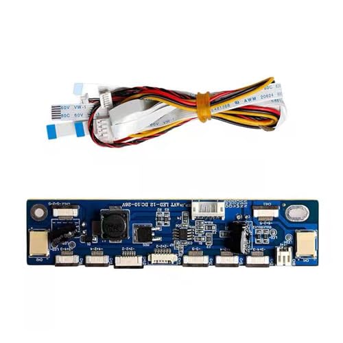 La scheda LED Universals con compatibilità 2P / 6P / 10P / 12P con più interfacce offre un'efficienza di conversione della tensione del 98% e garantisce una luminosità stabile per dispositivi LED con oltre il 95% grazie alla struttura in alluminio aeronautico