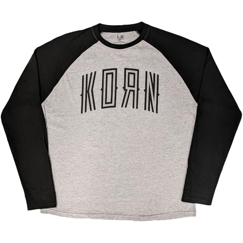 T-shirt Korn Freak 98 raglan manches longues pour look metal rock