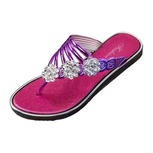 Chanclas Mujer de Tejido Paja mulas antideslizantes Comodas y Versatiles Zapatillas Ducha Ligeras for verano per Indoor