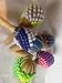 Beaded Shekere, Traditional African Percussion Instrument with Wooden Handle and Colorful Beaded Net. 1 piece