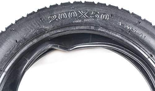 200x50 Internal Diameter 13cm Tyre and Inner Tube 8" Mini Folding Scooter Electric Gas Scooter Wheelchair Wheel Pneumatic Tire,Replacement Wheels,Wearable