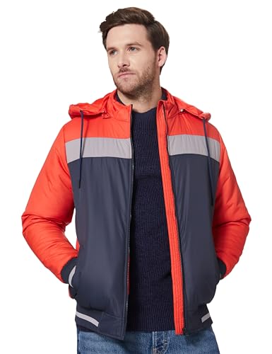 Image of Amazon Brand - Symbol Men Quilted Hooded Bomber Jacket