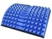 CalCore Lumbar Back Stretcher with Acupressure Nubs for PT and Lower Back Relief (Blue)