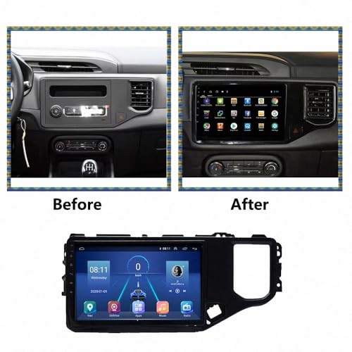 Autoradio touchscreen de 4 núcleos para Chery Tiggo 4X 5X 2019 con Mirror Link 2