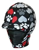 Puppy Love Fleece Equestrian Helmet Cover