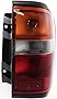 Evan Fischer Tail Light Assembly Compatible with 1996-1999 Nissan Pathfinder To 12-1998 Passenger Side