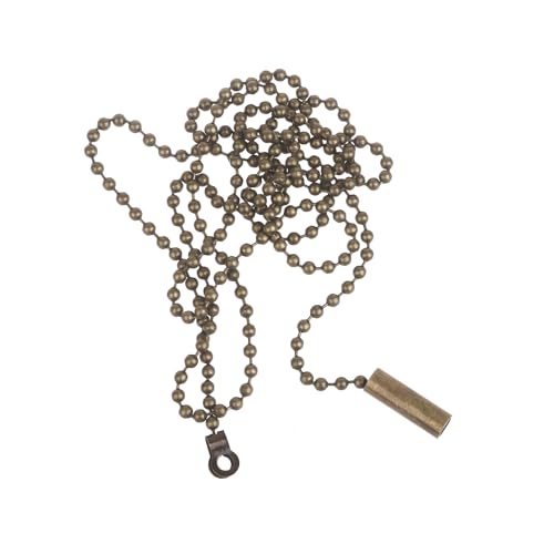 Image of 2pcs Convenient Ceiling Fan Light Pull Chain Extension Pull Chain String Extension with Connector for Ceiling Fan Light Ceiling Fan Pull Chain Extension