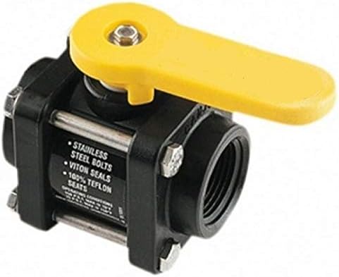 3" Banjo Poly Standard Port Ball Valve 6 Bolt Design USA MADE V300