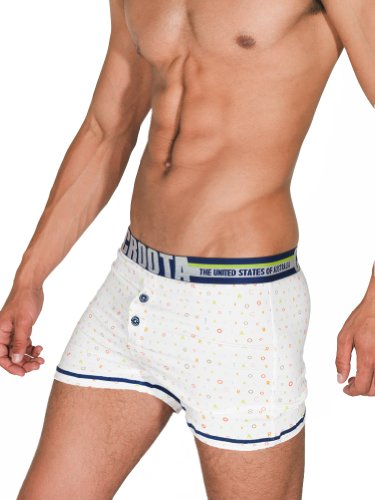Croota Mens Underwear with Comfortable Waistband, ES01L White Croota Mens Underwear with Comfortable Waistband, ES01L White