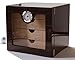 Produktbild GERMANUS Zigarren Humidor Schrank mit schwarzer Maserung