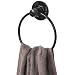 Retro one Industrial Towel Ring Rustic Pipe Hand Towel Holder Wall Mounted for Bathroom