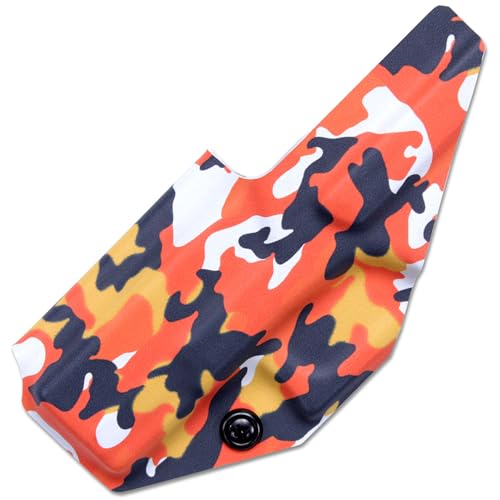 Image of KYDEX Sheet - (Infused Print) - (12in x 12in) - (Woodland Campfire Camo) - (1 Sheet) - (for Holster Making & Hobby) - (USA Made)