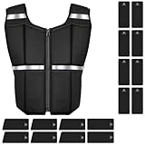 ONETWOFIT Chaleco Lastrado Ajustable 20 kg, Chaleco con Peso