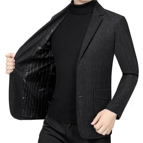 Men's Spring Autumn Black Slim Fit Casual Blazers Classic Formal Wedding Suit Jacket Wedding Evening Suits2