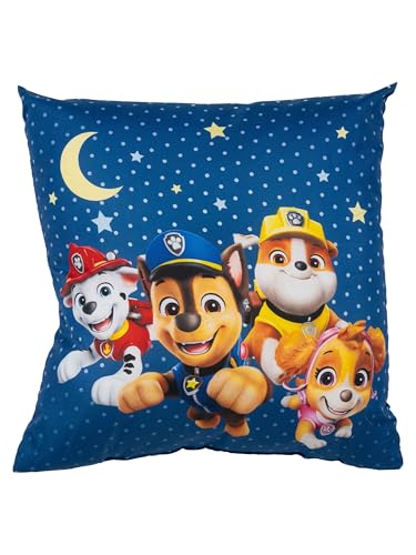United Labels Paw Patrol Coussin décoratif pour fans 40 x 40 cm Bleu