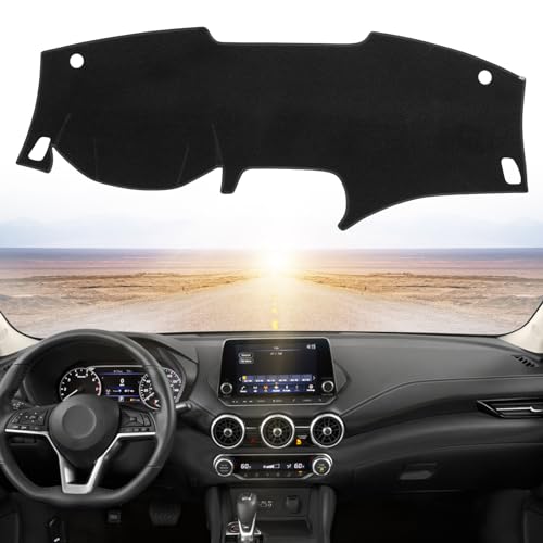 BERKSYDE Dashboard Dash Cover Mat Carpet Compatible with 2020 2021 2022 2023 2024 Nissan Sentra