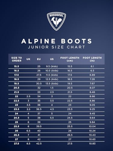 Chaussures de ski Rossignol Comp J1 blanc fille enfant junior - 6