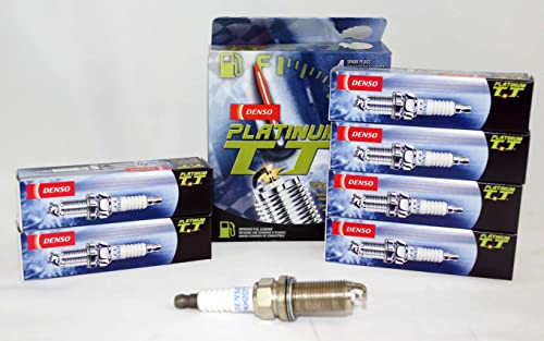 6 Pcsnew -- Denso #4506 Platinum T T Spark Plugs -- Pkh20Tt #TOP17