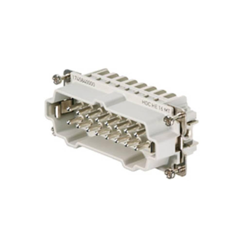 HDC-HE-16MT Weidmuller insert mâle 16 pôles à connexion par vis