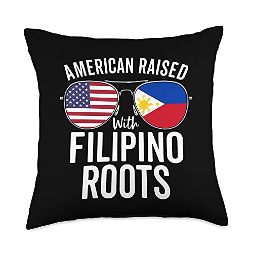 Philippines Roots Heritage Apparel Co. American Raised with Filipino