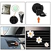 Flower Car Air Freshener - Car Air Freshener, Daisy Car Accessories | 3pcs Cute Widespread Flowers Air Vent Decorations Car Scents, Easy Install Flower Car Perfume Air Freshener for Women Girls #5