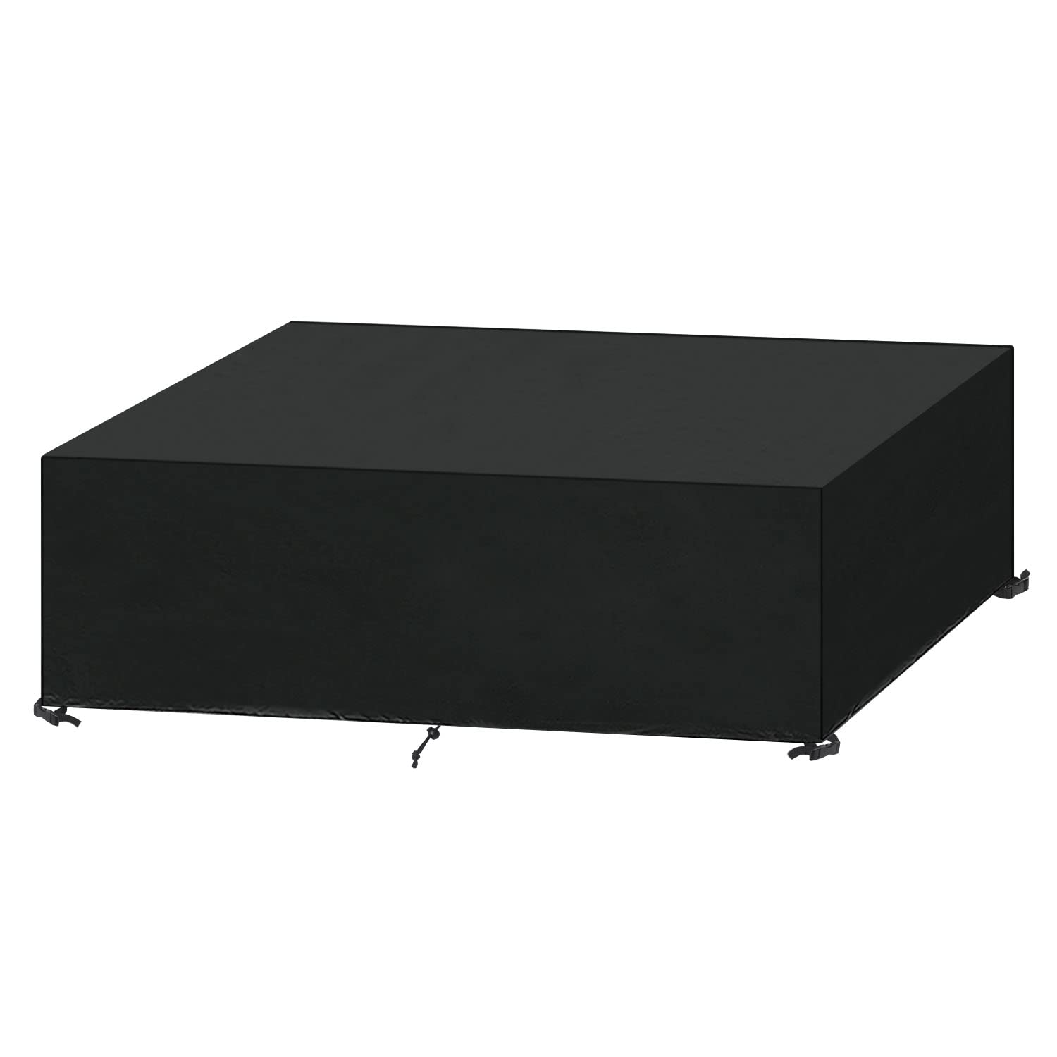 SanGlory Gartenmöbel Abdeckhaube Wasserdicht Abdeckung für Gartenmöbel Winterfest Oxford Gewebe Gartenmöbel Abdeckplane Schutzhülle für Gartentisch Sitzgruppe Sitzgarnituren, Anti-UV, 220x100x71cm