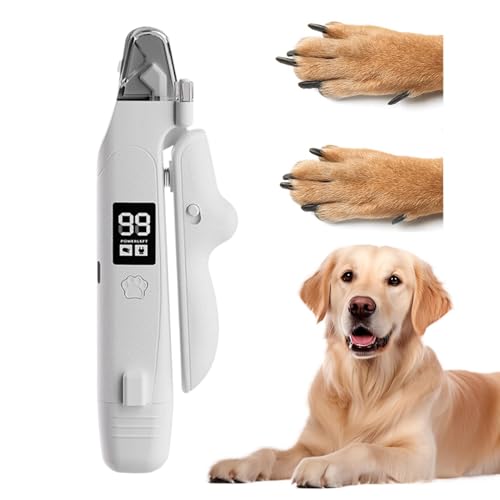 Cortadora de uñas para perros eléctrica y recargable para mascotas 2