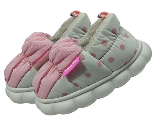 Indus Cloud Winter Boys Girls House Shoes Kids Home Indoor & Outdoor Bedroom Cute Warm Winter Shoes (Color_May_Very) (Multicolor, UK Footwear Size System, Big Kid, Numeric, Medium, 6)