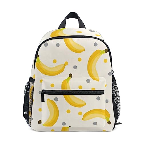 Sac à dos banane enfant Mnsruu idéal pour l'école et les sorties à pois colorés