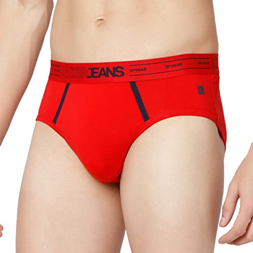 Image of Underjeans Men's Cotton Blend Regular Fit Brief