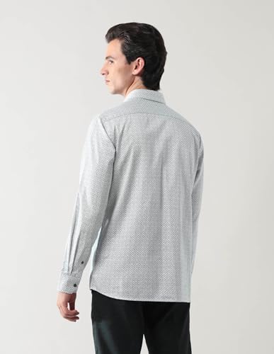 Image of Arrow Men's Geometric Slim Fit Shirt