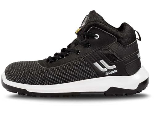 Jallatte Scarpa Antinfortunistica S3 Da Unisex Tg. 40, Col. Nero/Grigio, Esd, Resistenti All'acqua, Con Puntale Di - 2