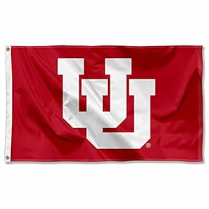 College Flags & Banners Co. Utah Throwback Logo Flag