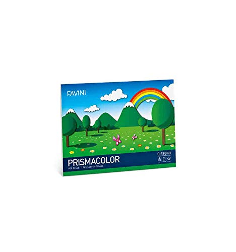 Favini SC-Album PRISMACOLOR 10 Blatt farbig 24 x 33 128 g