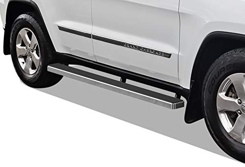 Estribos acero inoxidable 5 pulg para Jeep Grand Cherokee