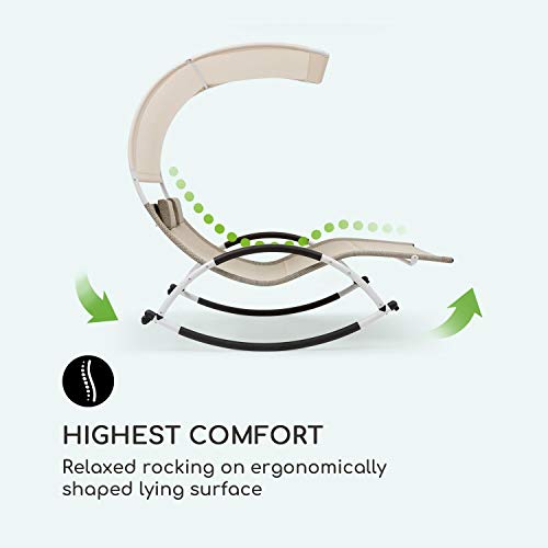 Blumfeldt Brentwood Set di Sedie a Dondolo con