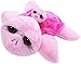 Suki 10027 Stofftier Schildkröte Coral Mama mit Baby, 30 cm, rosa