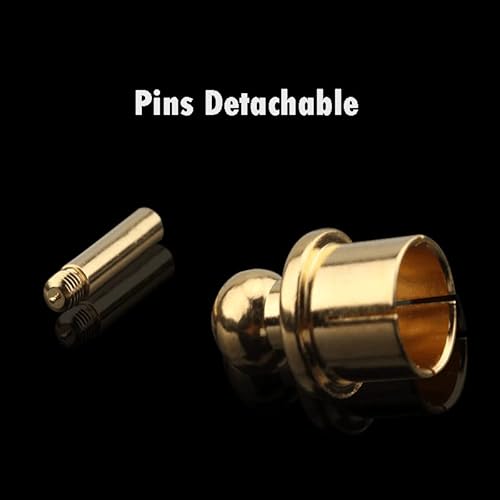 Rca Shorting Plugs Noise Stopper Caps, 10Pcs Rca Noise Cancelling Caps, Rca Dust Cover To Prevent Dirt, Emi, Rf And Rfi, Rca Protective Cap (Gold Plated) #TOP1