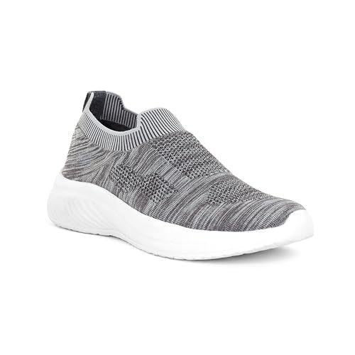Image of Shinewalk Cruise Men's Lightweight Slip-On Walking Shoes | Breathable Knit Upper, Soft Memory Form Sole & All-Day Comfort.