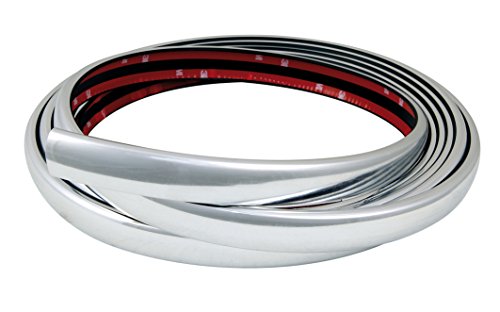 Baguette chromée d'angle Lampa 25mm protection esthétique 5m
