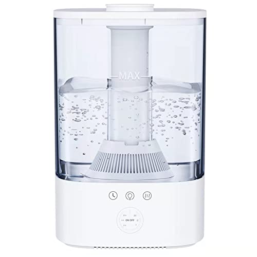 加湿器 超音波式 3.5L 大容量 卓上 除菌 省エネ 吹出口360° 3段階ミスト量調整 20時間連続加湿 次亜塩素酸水対応 タッチ式加湿機 空焚き防止 上から給水 静音 アロマ対応 睡眠モード 部屋 オフィス 会社 家庭など適用 日本語説明書付き