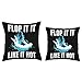 Belly Flop Champion Bellyflops Bellyflop Belly Flop Throw Pillow, 16x16, Multicolor