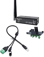 Jevina EW11A-0 RS485-WiFi Konverter Modul - Modbus Protokoll Támogatás, 460800 bps Adatátvitel, Vezeték Nélküli Hálózati Szerver Eszköz Szám 1