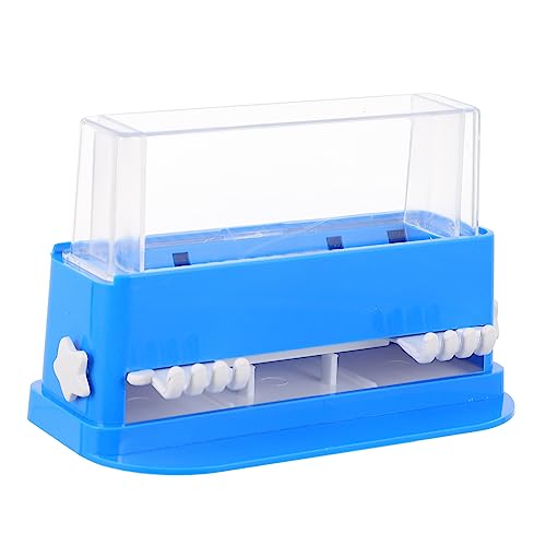 CTIRCHIU Dispenser Per Bastoncini Di Cotone e Stuzzicadenti Contenitore Organizzatore Plastica Per Bagno e Vanity Facile Accesso e Pratico Per Manicure e Pulizia Design Compatto e Versatile