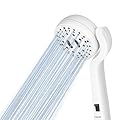 Waterpik Transform Pivoting RV Shower Head with Ultra-Flexible Hose and Pause Switch, Great for Campers, Trailers, Boats, 5-Mode with High Pressure Sprays, White, PHR-551E