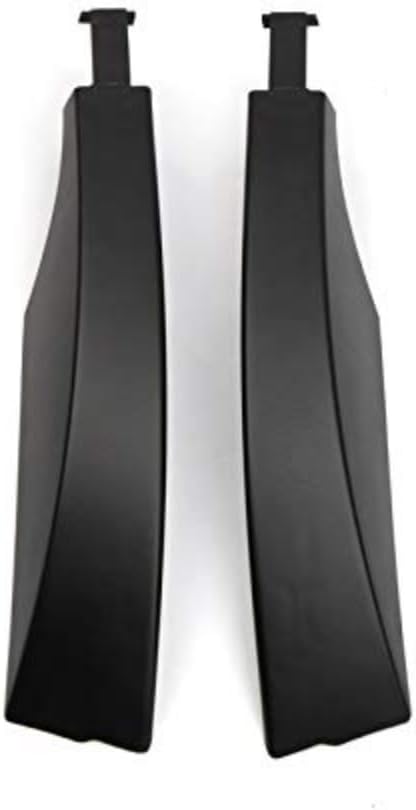 ITrims for Land Rover Discovery 3 LR3 Discovery 4 LR4 2004-2016 Black Exterior Front Roof Rack Rail End Cover Shell Cap Replacement